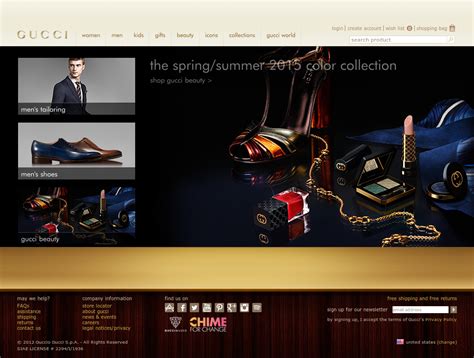 Gucci employee website